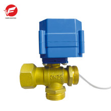 3-way motorized water shut off automatic air vent valve